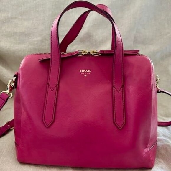 Fossil Handbags - Fossil Sydney Satchel Handbag/Purse
